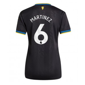 Fotbalové Dres Manchester United Lisandro Martinez #6 Dámské Třetí Oblečení 2025-26 Krátký Rukáv
